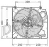 DENSO DER01005 Fan, radiator